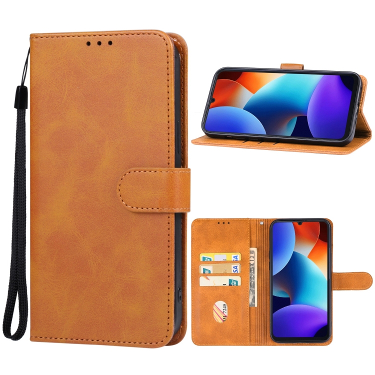 

For Blackview COLOR 8 Leather Phone Case(Brown)