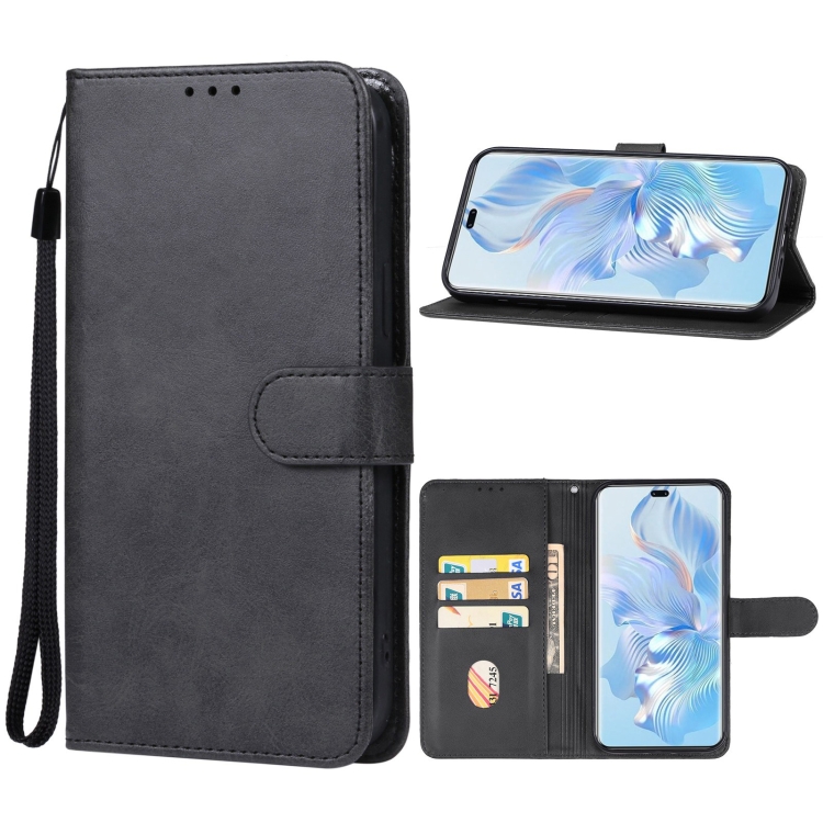 

For Honor 90 Pro Leather Phone Case(Black)