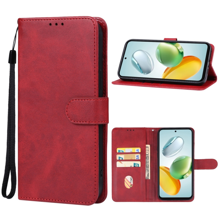 

For Honor Play 60 Plus Leather Phone Case(Red)
