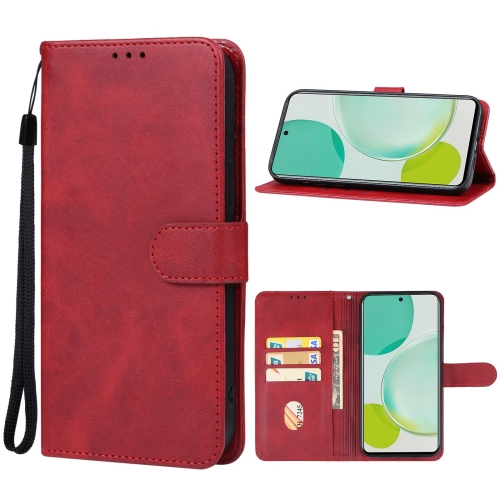 

For Huawei nova 11i Leather Phone Case(Red)