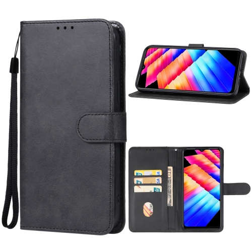 

For Infinix Note 30i Leather Phone Case(Black)