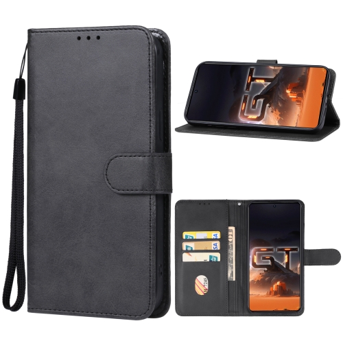 

For Infinix GT 10 Pro Leather Phone Case(Black)