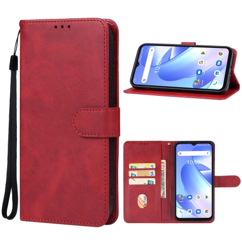 

For UMIDIGI G3 Max Leather Phone Case(Red)