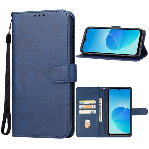 

For UMIDIGI G5 Mecha Leather Phone Case(Blue)