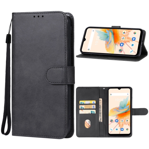 

For UMIDIGI A15/A15C Leather Phone Case(Black)