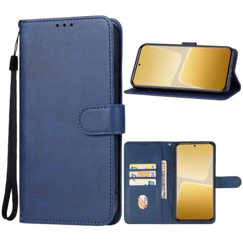 

For Xiaomi 13T Leather Phone Case(Blue)