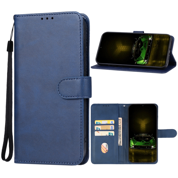 

For Xiaomi Redmi K70 Pro Lamborghini Leather Phone Case(Blue)