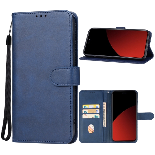 

For Xiaomi Civi 4 Pro Leather Phone Case(Blue)