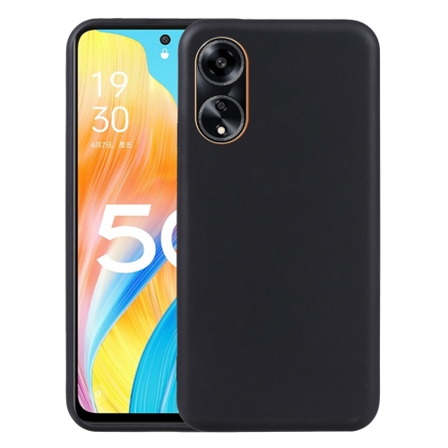 

For OPPO A1 5G / A98 5G / F23 5G TPU Phone Case(Black)