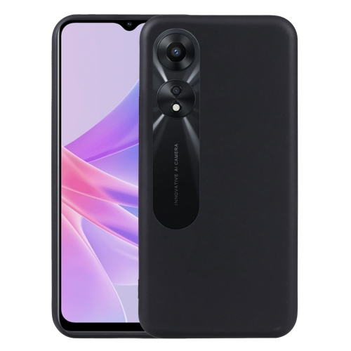 

For OPPO A78 4G TPU Phone Case(Black)
