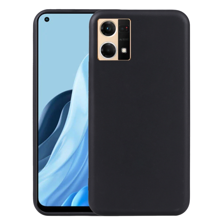 

For OPPO Reno7 4G TPU Phone Case(Black)