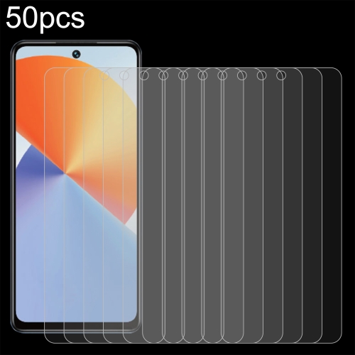 

For Infinix Note 30 5G 50pcs 0.26mm 9H 2.5D Tempered Glass Film