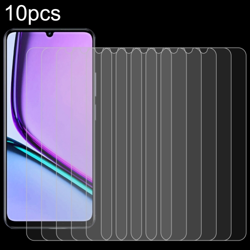 

For Realme Narzo N61 10pcs 0.26mm 9H 2.5D Tempered Glass Film