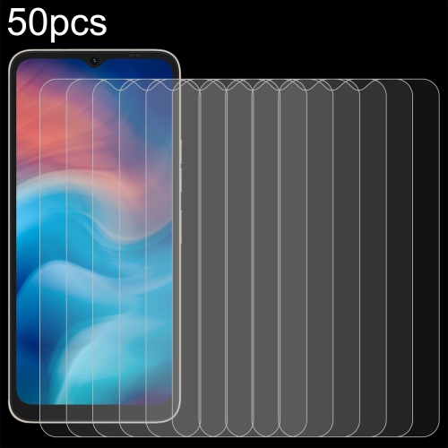 

For UMIDIGI G1 50pcs 0.26mm 9H 2.5D Tempered Glass Film