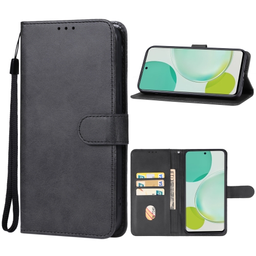 

For Huawei Enjoy 60 Pro Leather Phone Case(Black)
