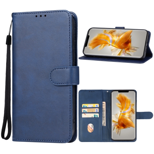 

For Huawei Mate 60 Leather Phone Case(Blue)