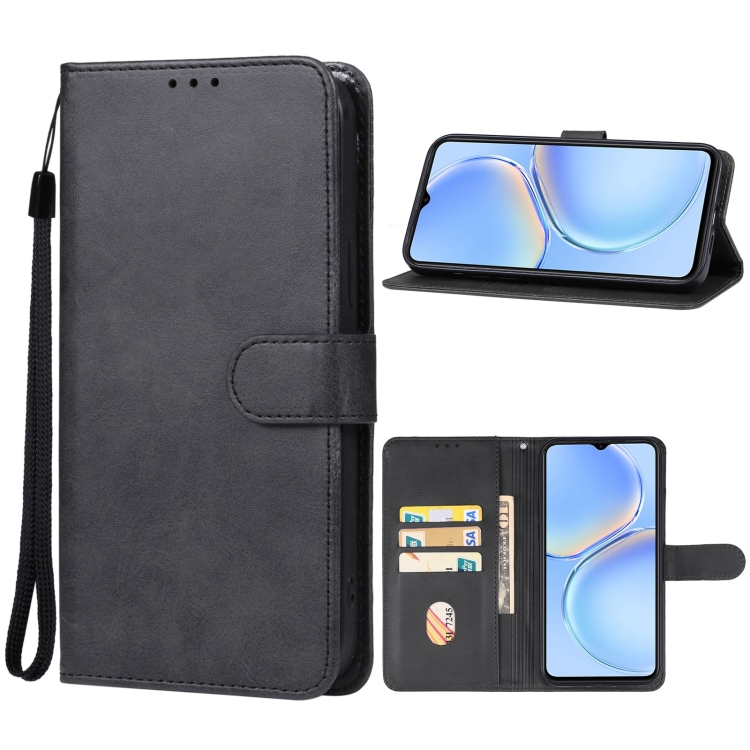 

For Huawei Maimang A20 Leather Phone Case(Black)