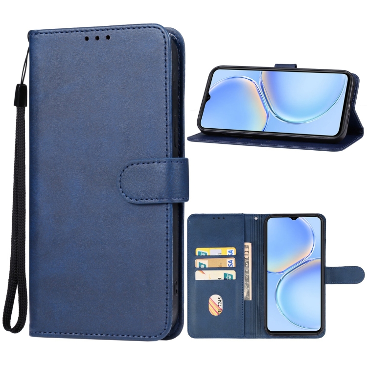 

For Huawei Maimang A20 Leather Phone Case(Blue)