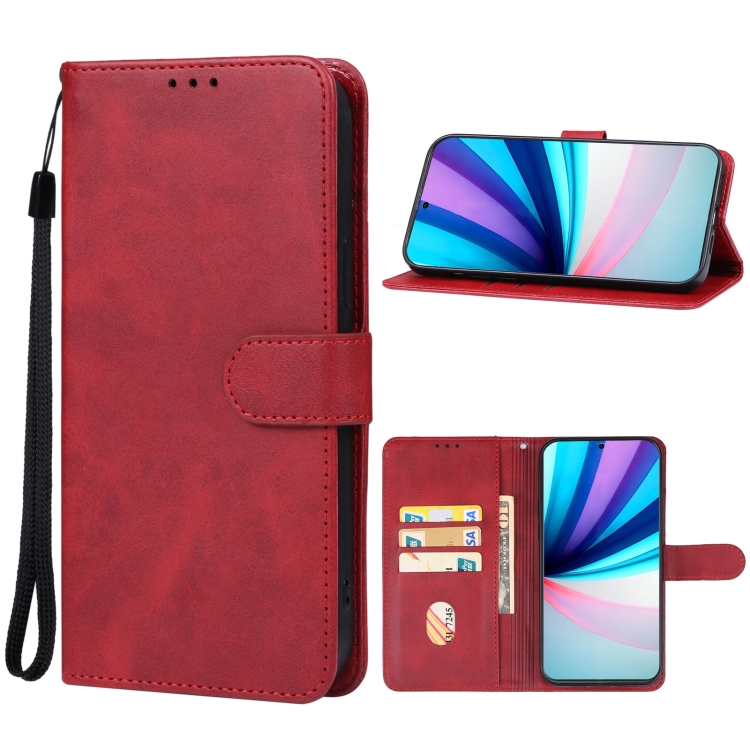 

For Huawei Enjoy 70 Leather Phone Case(Red)