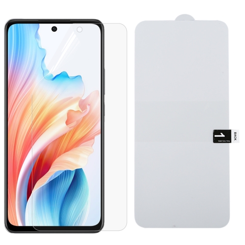 

For OPPO A2 Full Screen Protector Explosion-proof Hydrogel Film
