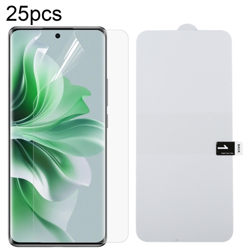 

For OPPO Reno11 PJH110 25pcs Full Screen Protector Explosion-proof Hydrogel Film