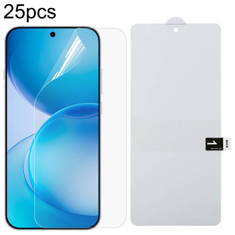 For OPPO Reno16 Pro 5G Global 25pcs Full Screen Protector Explosion-proof Hydrogel Film