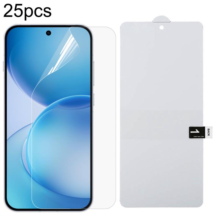 For OPPO Reno16 5G Global 25pcs Full Screen Protector Explosion-proof Hydrogel Film