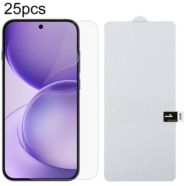 For OPPO Reno16 F 5G 25pcs Full Screen Protector Explosion-proof Hydrogel Film