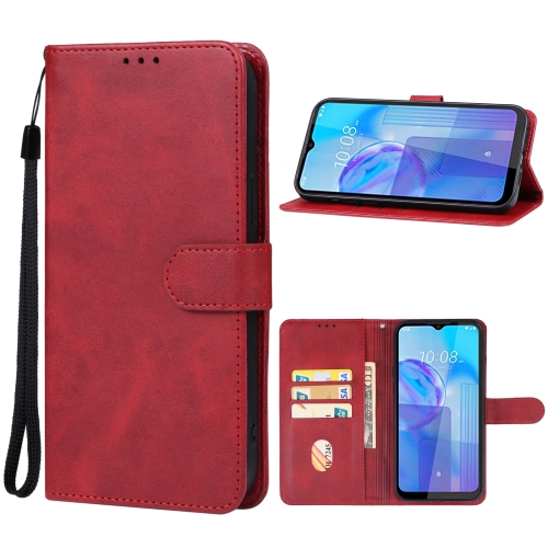 

For HTC Wildfire E star Leather Phone Case(Red)