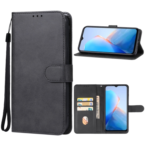 

For Infinix Smart 7 HD Leather Phone Case(Black)