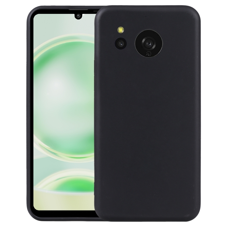 

For Sharp Aquos Sense8 SHG11 TPU Phone Case(Black)