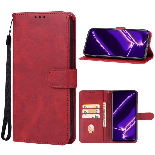 

For Realme GT Neo6 SE Leather Phone Case(Red)