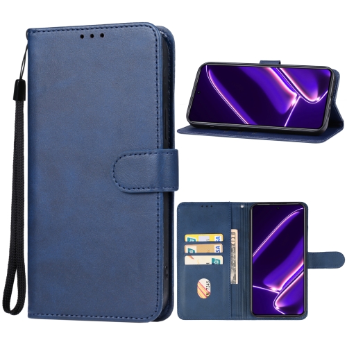 

For Realme GT Neo6 SE Leather Phone Case(Blue)