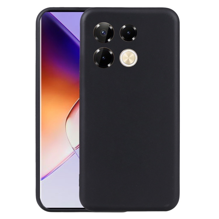 

For Infinix Note 40 Pro 4G TPU Phone Case(Black)
