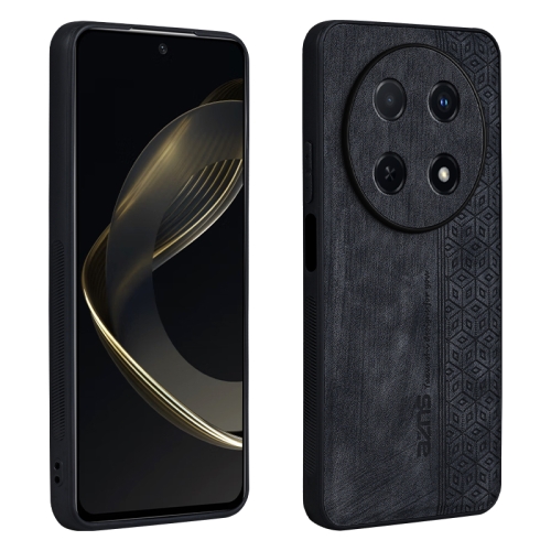 

For Huawei Enjoy 70 pro AZNS 3D Embossed Skin Feel Phone Case(Black)