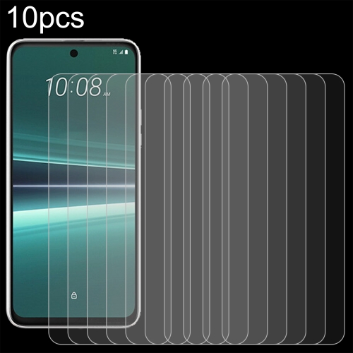 

For HTC U24 Pro 10pcs 0.26mm 9H 2.5D Tempered Glass Film