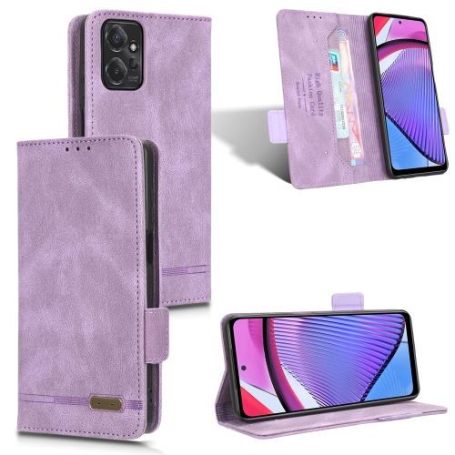 

For Motorola Moto G Power 2023 / G Paly 2023 Magnetic Clasp Leather Phone Case(Purple)