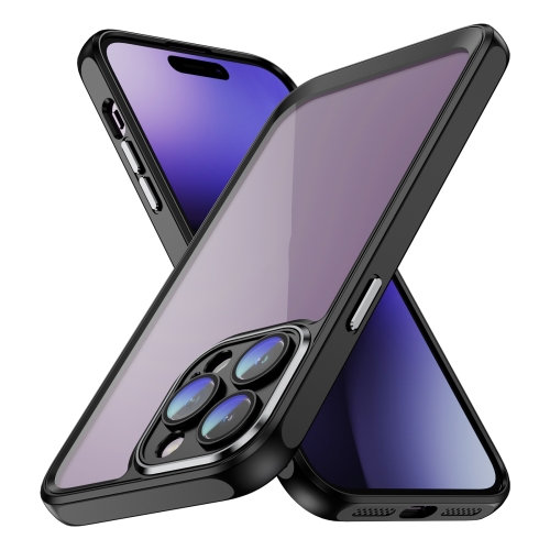 

For iPhone 13 Pro PC + TPU Phone Case with Lens Film(Black)