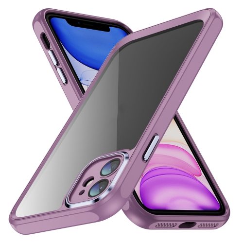 

For iPhone 12 mini PC + TPU Phone Case with Lens Film(Light Purple)