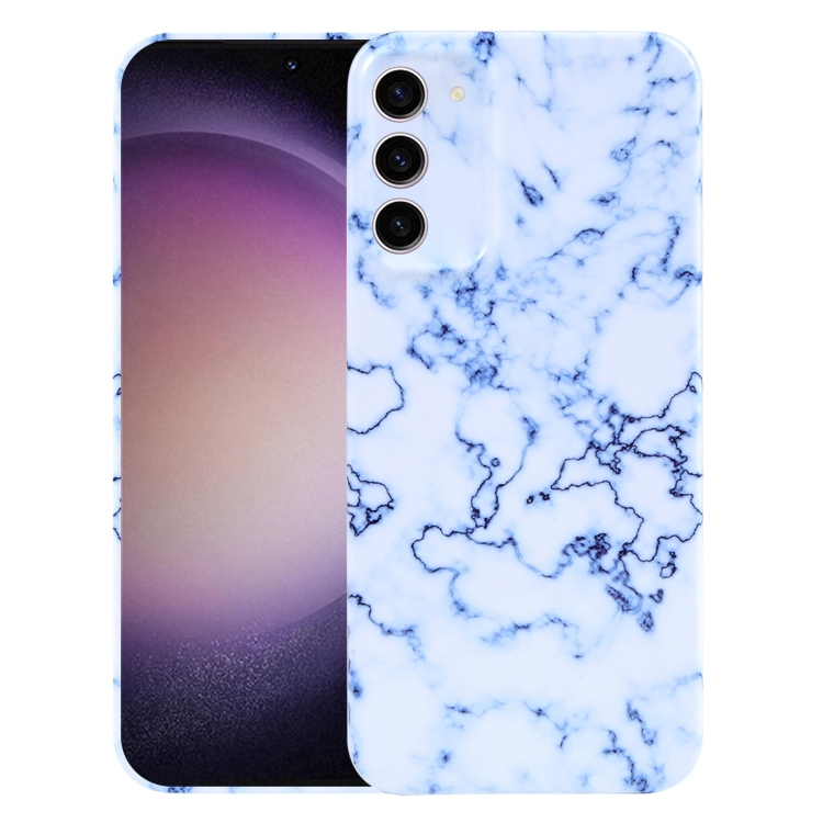 

For Samsung Galaxy S23 5G Marble Pattern Phone Case(Blue White)