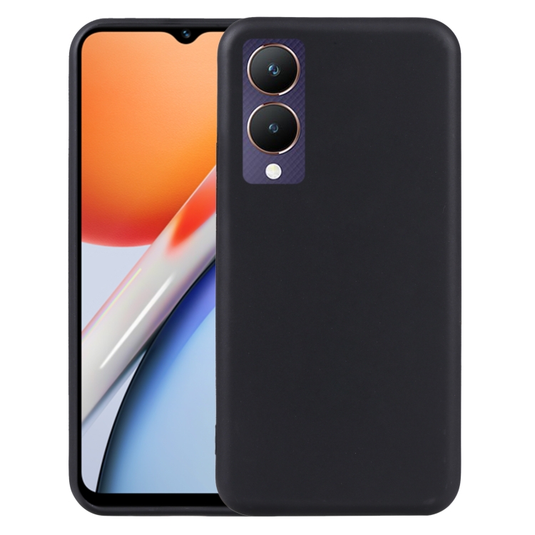 

For vivo Y28 5G TPU Phone Case(Black)