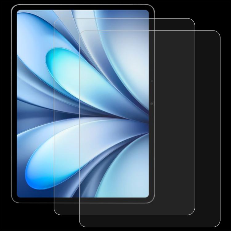 

For vivo Pad5e 2pcs 9H 0.3mm Explosion-proof Tempered Glass Film