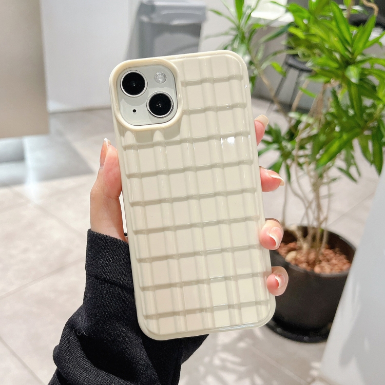 

For iPhone 14 Pro Max Tile Pattern TPU Phone Case(White)