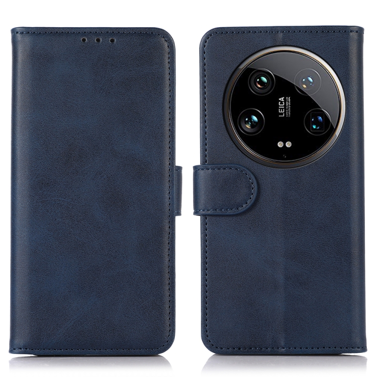 

For Xiaomi 14 Ultra Cow Texture Leather Phone Case(Blue)