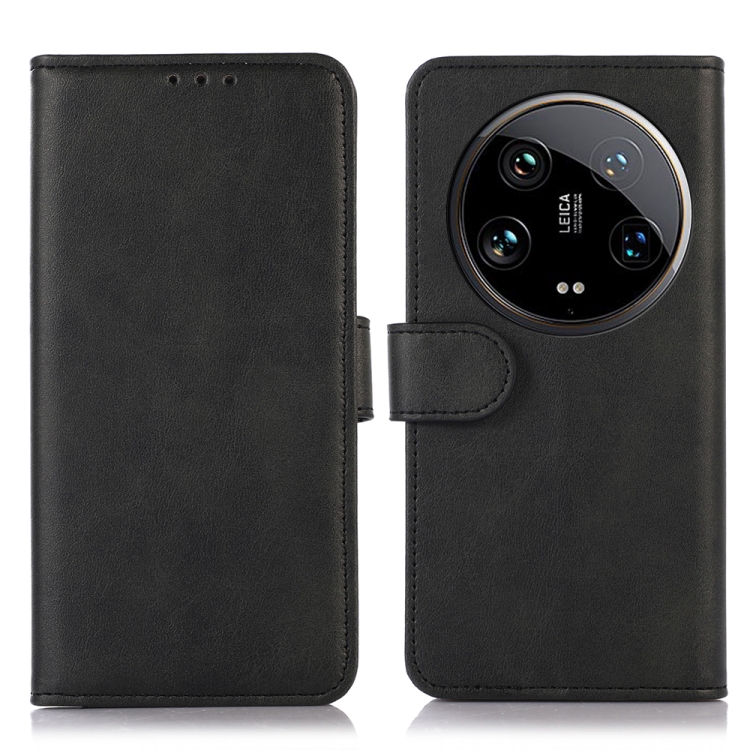 

For Xiaomi 14 Ultra Cow Texture Leather Phone Case(Black)
