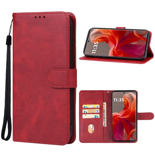 

For Motorola S50 Neo Leather Phone Case(Red)