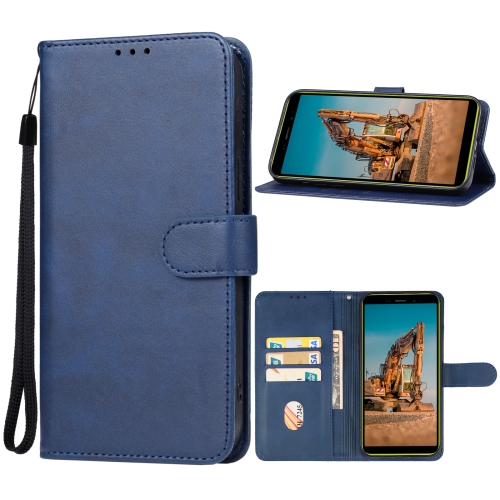 

For Ulefone Armor X12 Leather Phone Case(Blue)