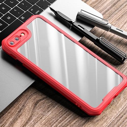 

For iPhone 8 Plus / 7 Plus iPAKY Dawn Series Airbag Shockproof TPU Case(Red)