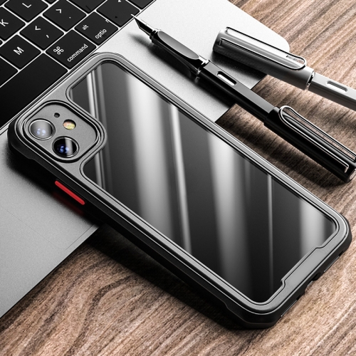 

For iPhone 11 iPAKY Dawn Series Airbag Shockproof TPU Case(Black)