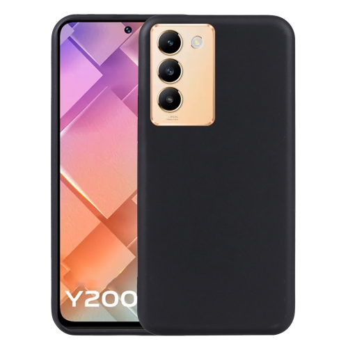 

For vivo iQOO Y200e 5G / Y100 5G / V30 Lite 5G TPU Phone Case(Black)